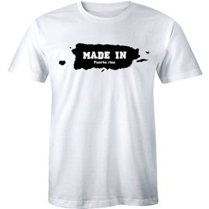 Made In Puerto Rico T Shirt Home State Island Tees